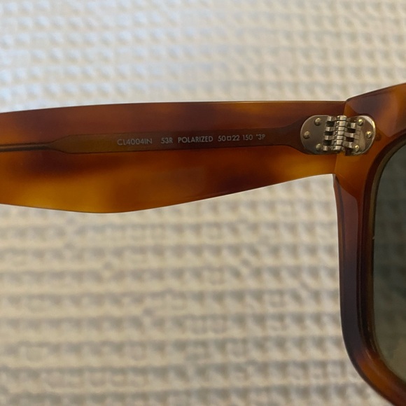 Celine 50MM CL4004IN Sunglasses in Blonde Havana - Picture 3 of 4